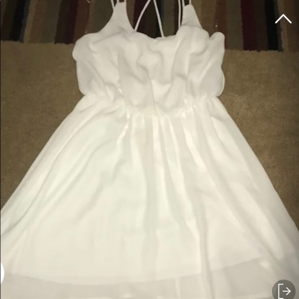 White boutique dress